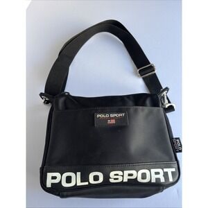 Vintage 90s Ralph Lauren Polo Sport Messenger Bag Cityboy Limited Edition Iconic